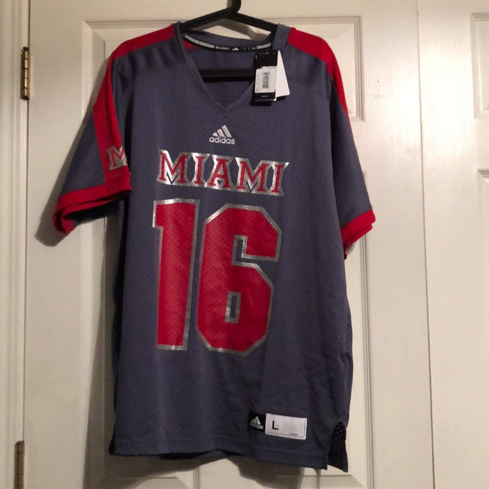 Miami (OH) Adidas Football Jersey #16